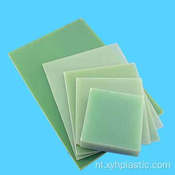 Groene elektrische isolatie epoxy kunststof 3240 vel